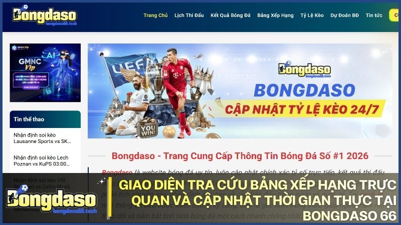 Tính năng lọc dữ liệu thông minh giúp người chơi nắm bắt BXH V-League chỉ trong giây lát