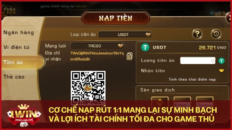 Tỷ lệ quy đổi 1:1 là tiêu chuẩn vàng khẳng định sự uy tín của các nhà cái top đầu